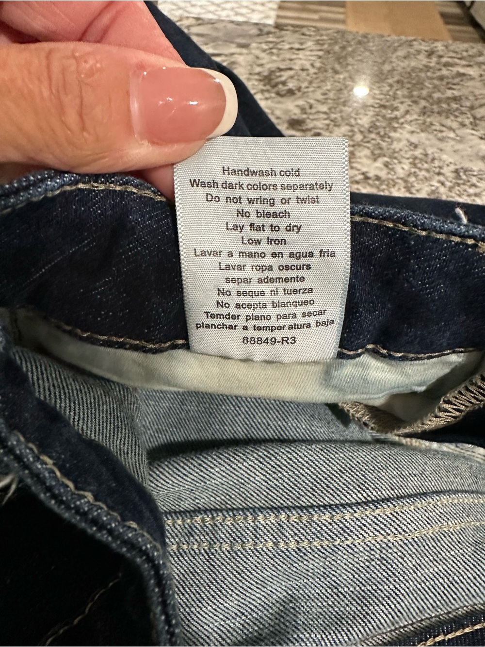 Judy Blue High Waist Tummy Control Retro Wide Leg Jeans Dark indigo Blue Sz 29 - Picture 11 of 12